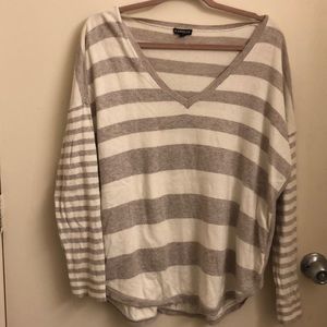 Express V Neck Sweater